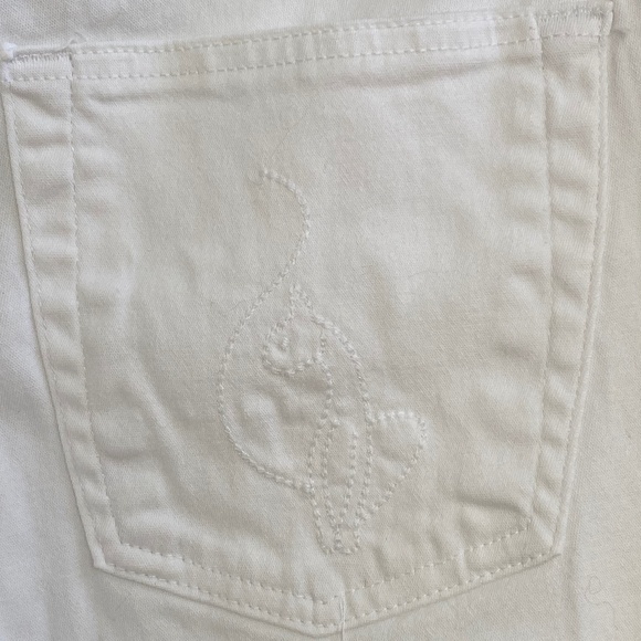 Baby Phat White Jeans Size: 5 - Picture 10 of 16